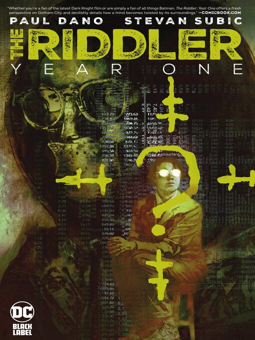Title details for The Riddler: Year One by Paul Dano - Wait list